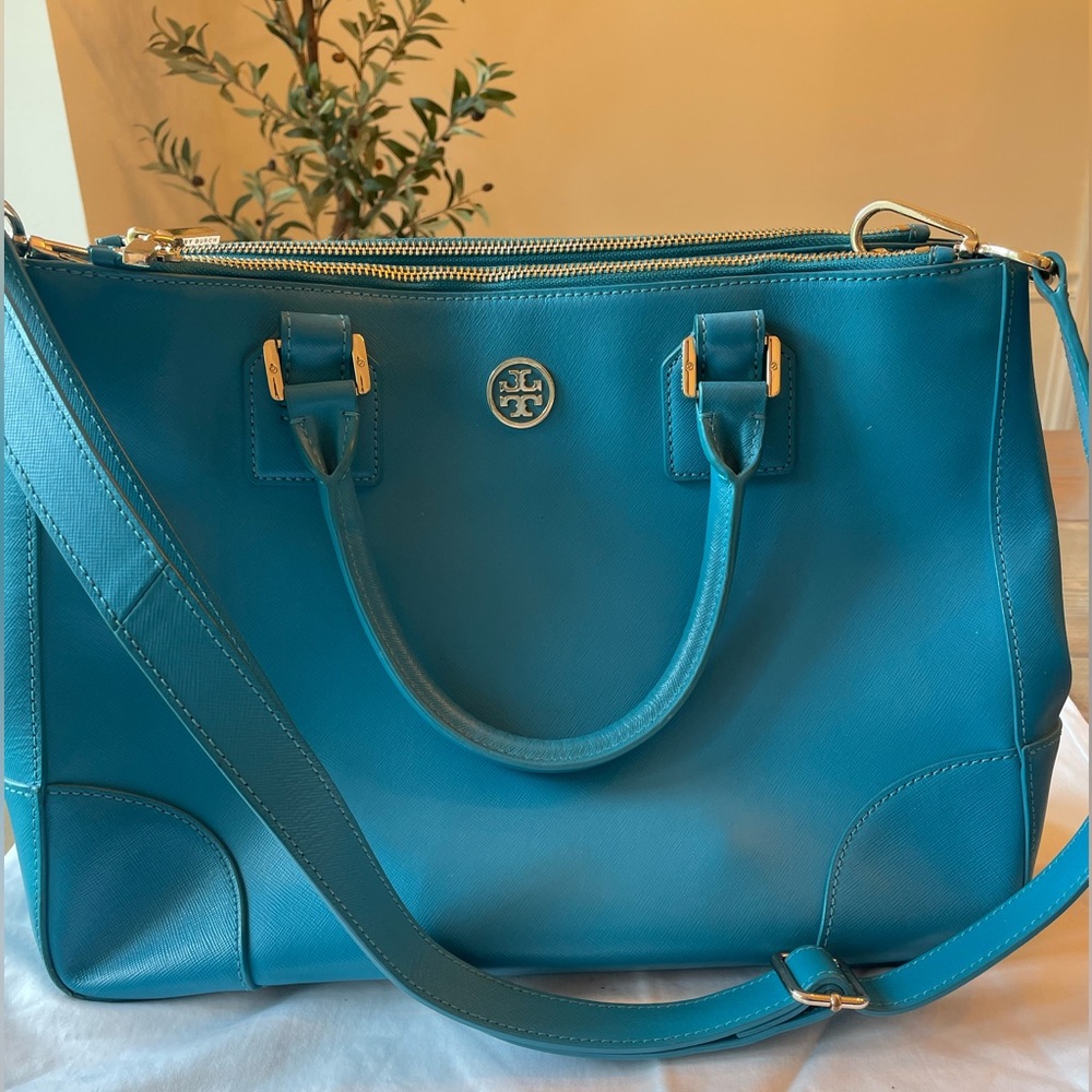 Tory Burch Robinson Double Zip Tote